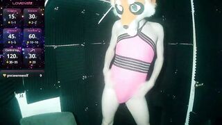 Hot Femboy Foxxo Dances on Online camera