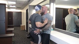 Gym locker room!