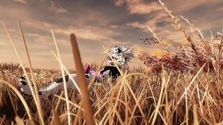 Puupy Hubby Milks Himself In Open Field