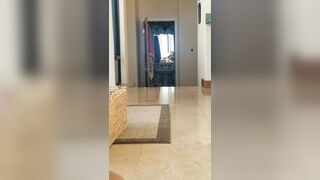 Bathroom jerking off
