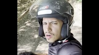 the motorcycle fiance ate me in the woods