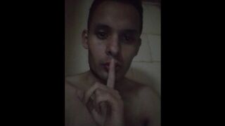 Taboo Time showing off my huge cock and masturbating everywhere and almost got caught