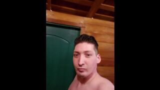 Quick & Risky just how I like it! Old vid of me strippin down in my local public park bathroom