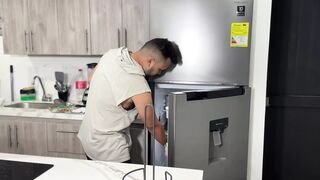 "My straight roommate couldn't resist - he puts it all in me while moaning uncontrollably"