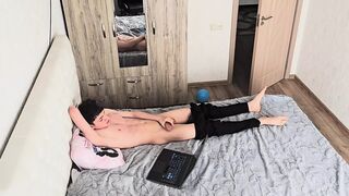 Caught My Straight Friend Jerking off His Massive Penis Part one