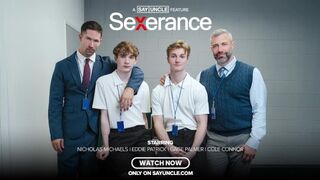 Severance~Gay Porn Parody~Sexerance four ~ Alone With Daddy ~ MyFirst Prick (Free Trailer)